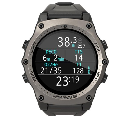 Shearwater Teric Silver Bezel